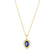 0,44 Karat Safir Kolye