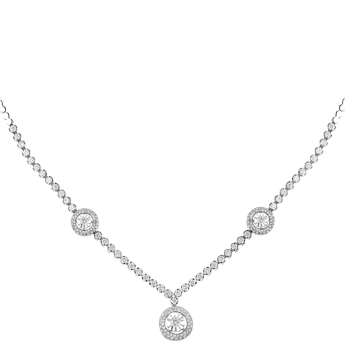2.17 Karat Pırlantalı Özel Tasarım Gerdanlık