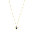 0,44 Karat Safir Kolye