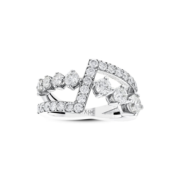 1.68 Karat Pırlantalı Özel Tasarım Yüzük