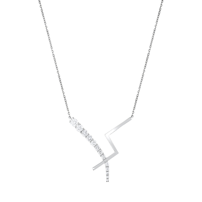 1.83 Karat Pırlantalı Özel Tasarım Kolye