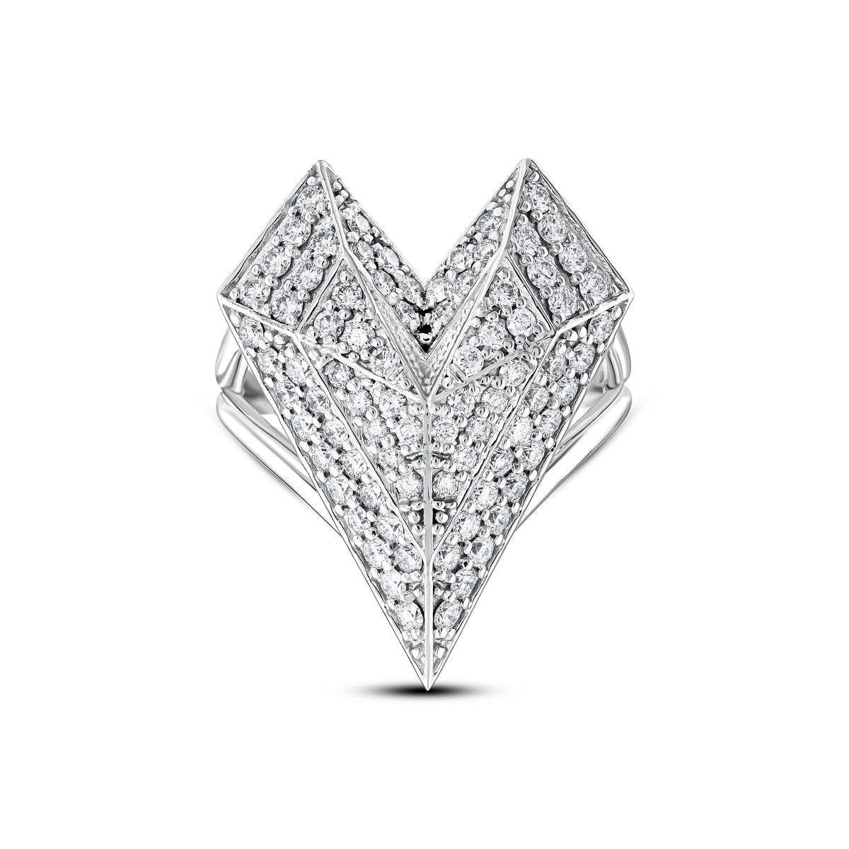 1.10 Karat Pırlantalı Özel Tasarım Yüzük