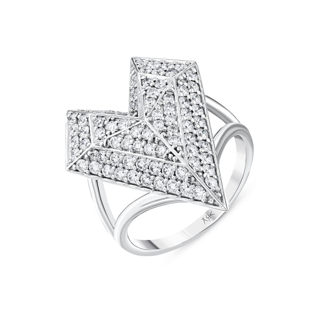 1.10 Karat Pırlantalı Özel Tasarım Yüzük