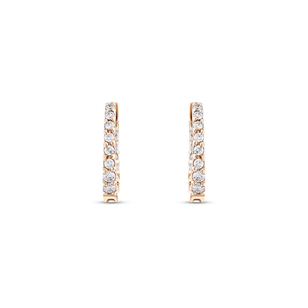 0.67 Karat Pırlantalı Özel Tasarım Küpe