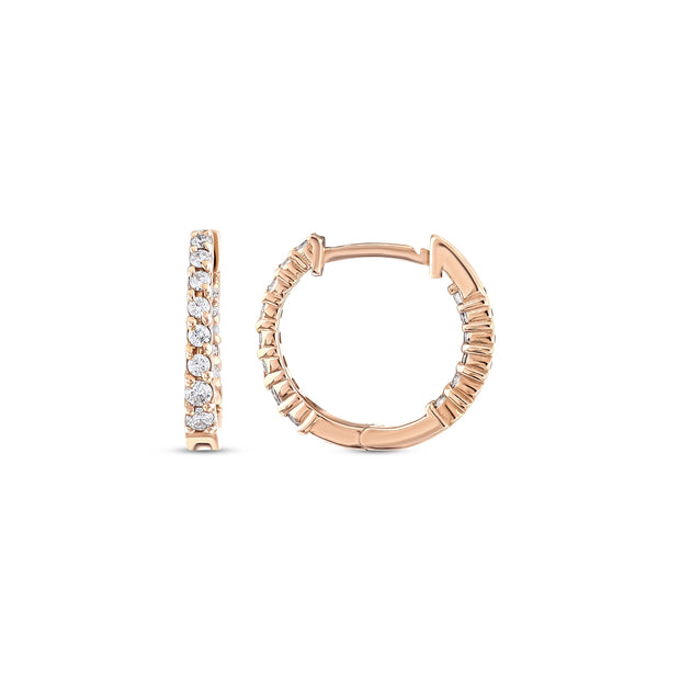 0.67 Karat Pırlantalı Özel Tasarım Küpe