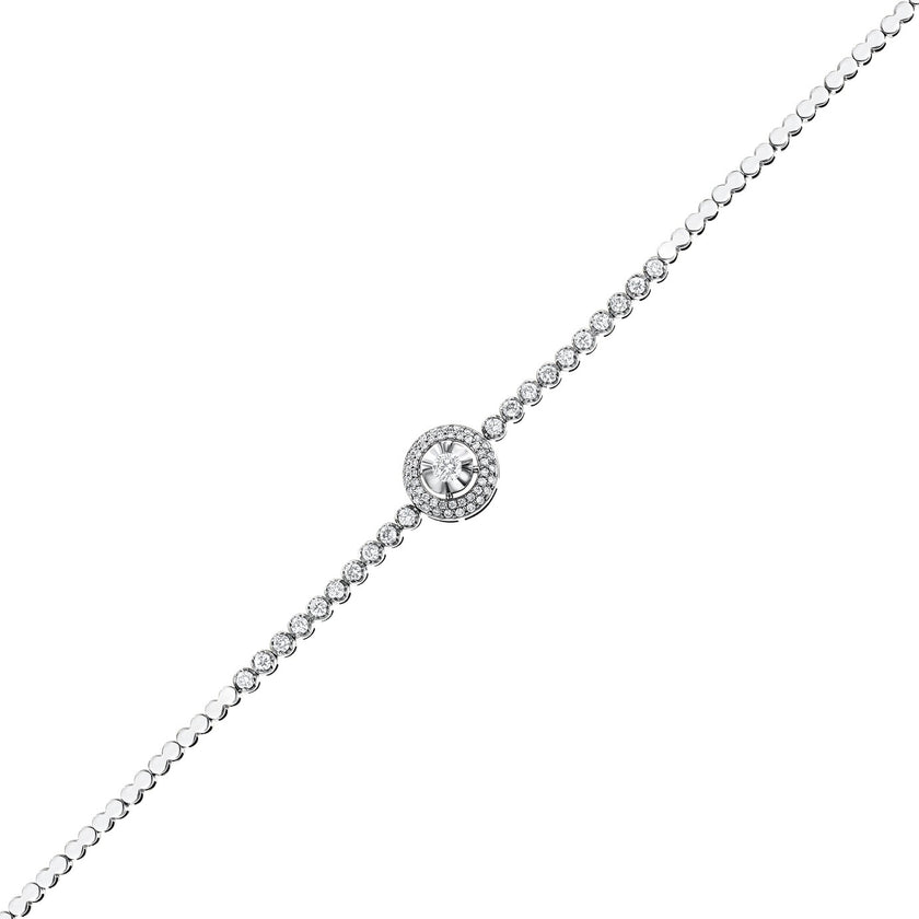 1.03 Karat Pırlantalı Özel Tasarım Bileklik