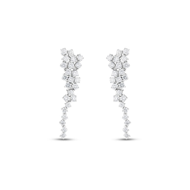 1,95 Karat Pırlantalı Özel Tasarım Küpe