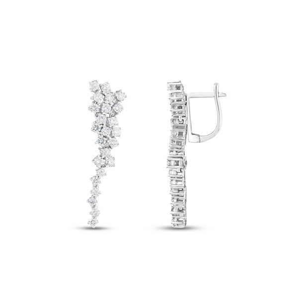 1,95 Karat Pırlantalı Özel Tasarım Küpe