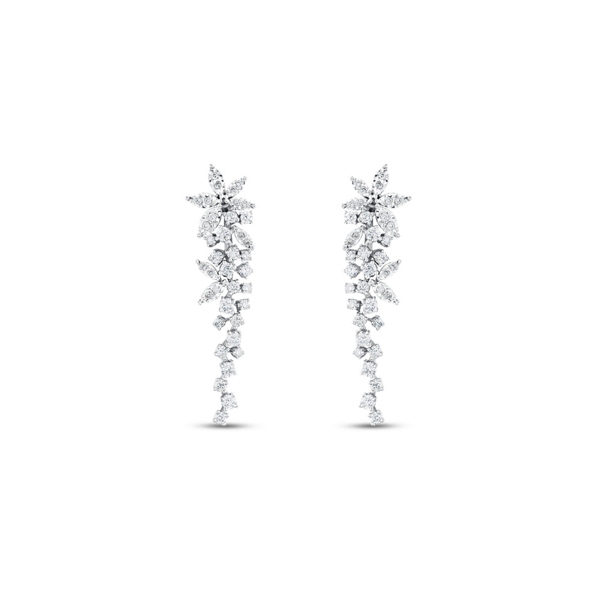 2.00 Karat Pırlantalı Özel Tasarım Küpe