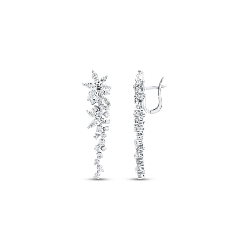 2.00 Karat Pırlantalı Özel Tasarım Küpe