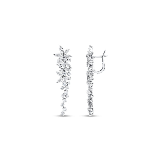 2.00 Karat Pırlantalı Özel Tasarım Küpe