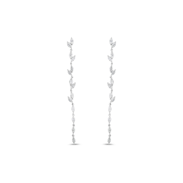 2,43 Karat Pırlantalı Özel Tasarım Küpe