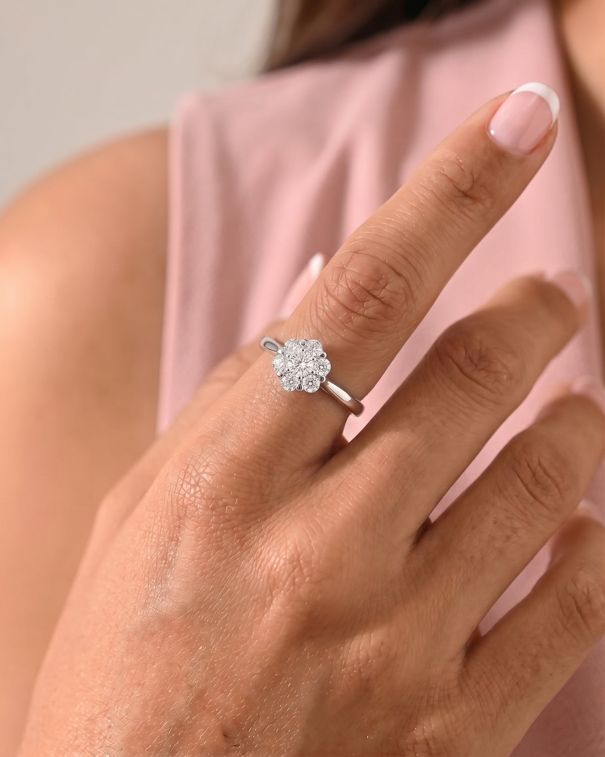 0,63 Karat Pırlantalı Özel Tasarım Yüzük