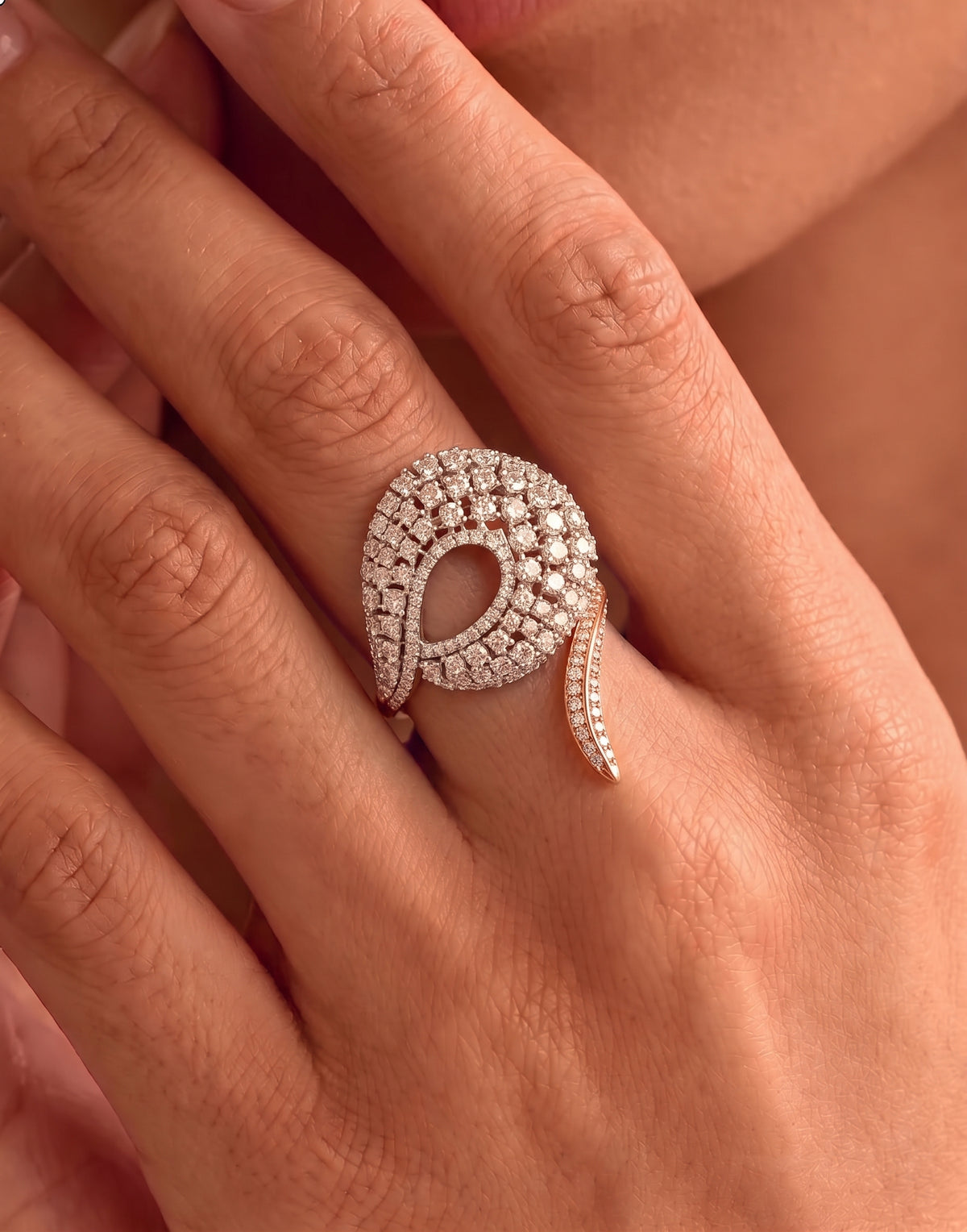 2,45 Karat Pırlantalı Özel Tasarım Yüzük