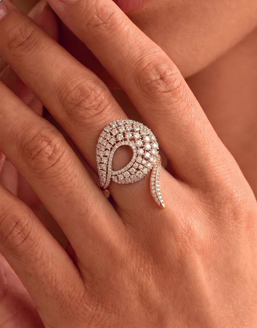 2,45 Karat Pırlantalı Özel Tasarım Yüzük
