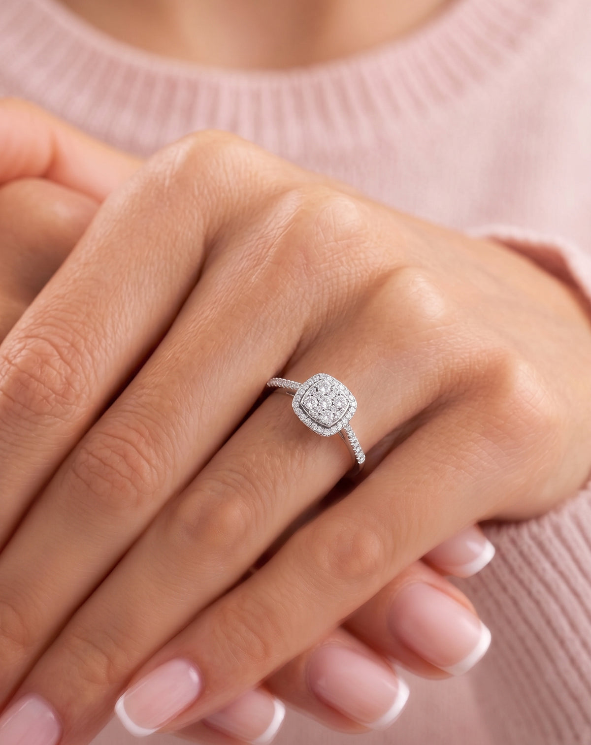 0,39 Karat Pırlantalı Özel Tasarım Yüzük