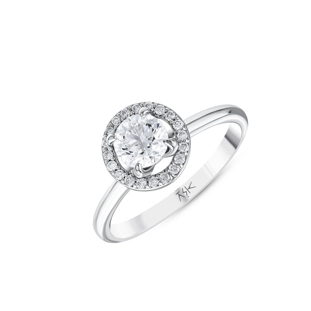 0,80 Karat Pırlanta Tektaş Yüzük