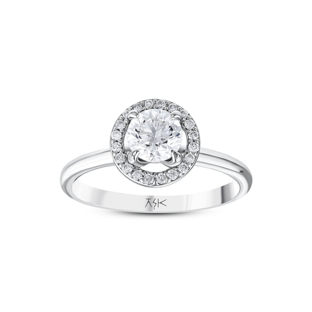 0,80 Karat Pırlanta Tektaş Yüzük