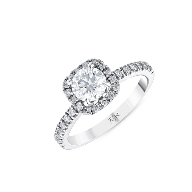 0,94 Karat Pırlanta Tektaş Yüzük