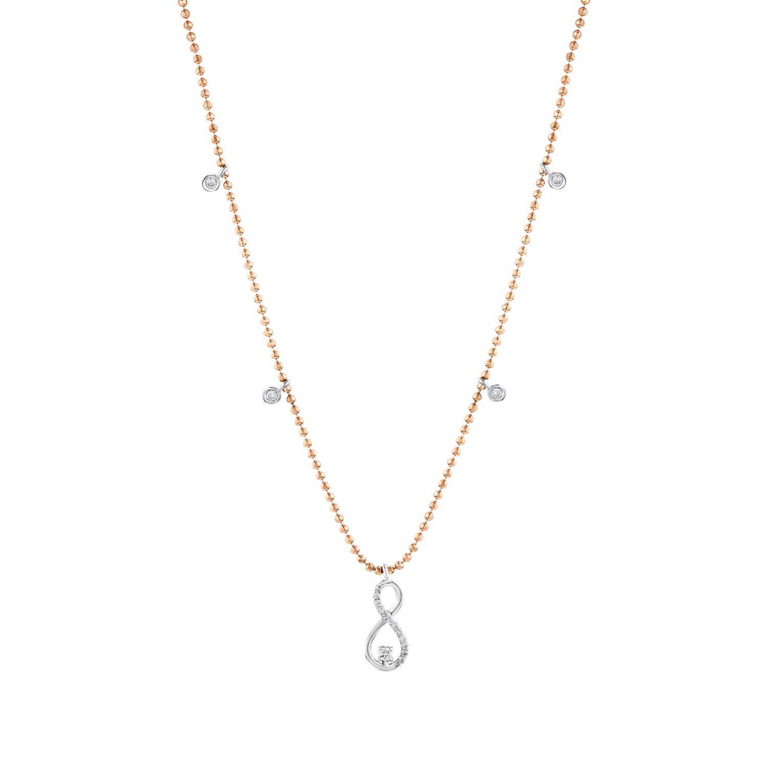 0,12 Karat Pırlantalı Özel Tasarım Kolye