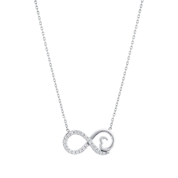 0,21 Karat Pırlantalı Özel Tasarım Kolye