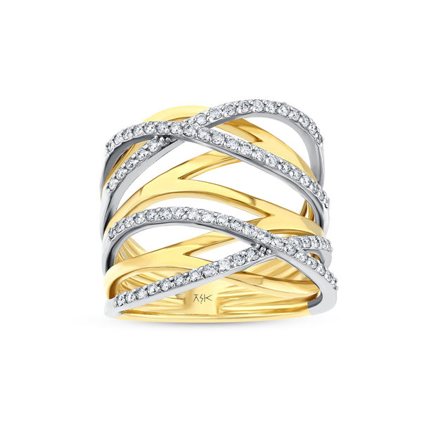 0,50 Karat Pırlantalı Özel Tasarım Yüzük