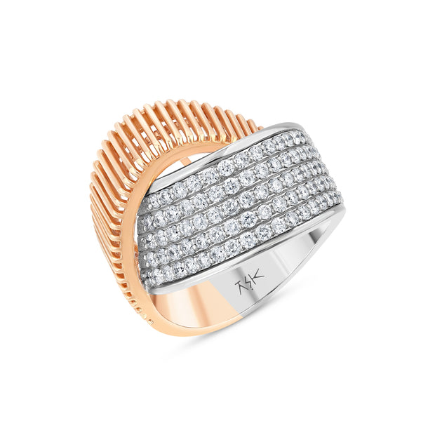 1,29 Karat Pırlantalı Özel Tasarım Yüzük