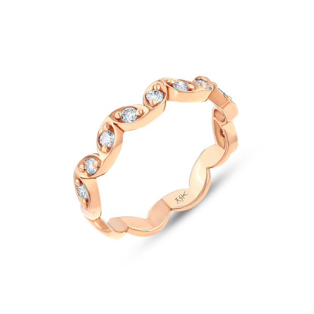 0,27 Karat Pırlantalı Özel Tasarım Yüzük