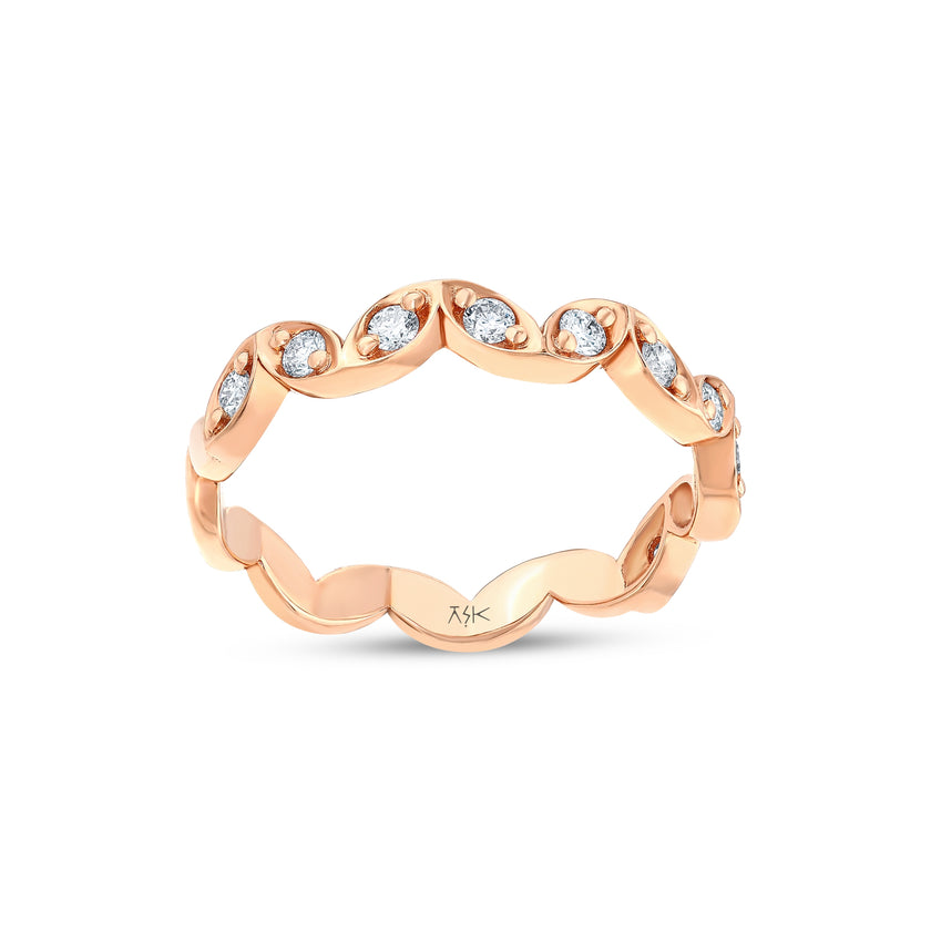 0,27 Karat Pırlantalı Özel Tasarım Yüzük