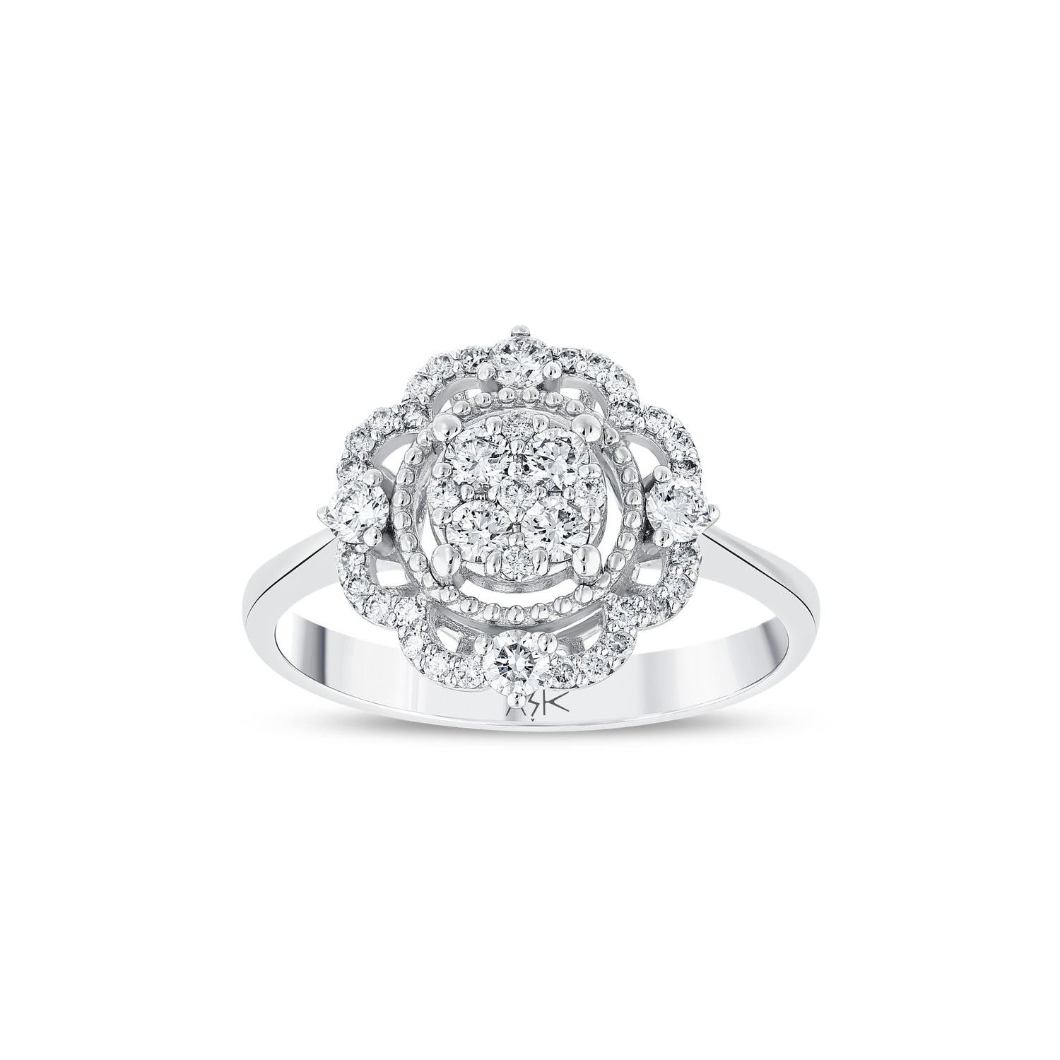 0,53 Karat Pırlantalı Özel Tasarım Yüzük