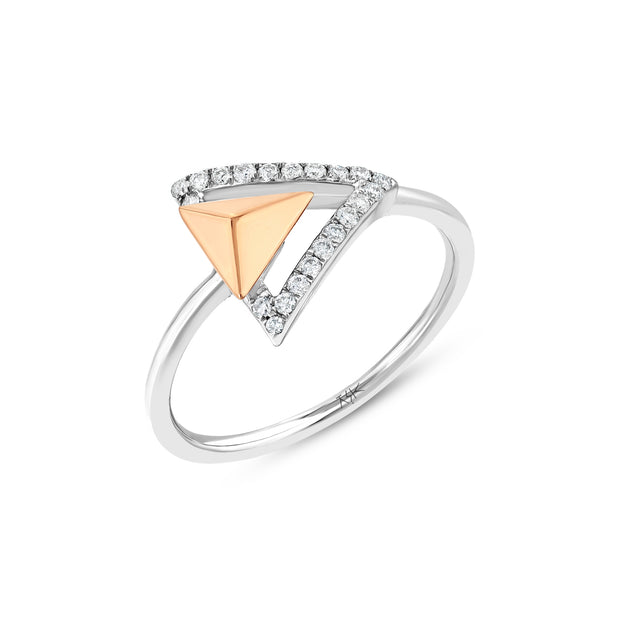 0,13 Karat Pırlantalı Özel Tasarım Yüzük