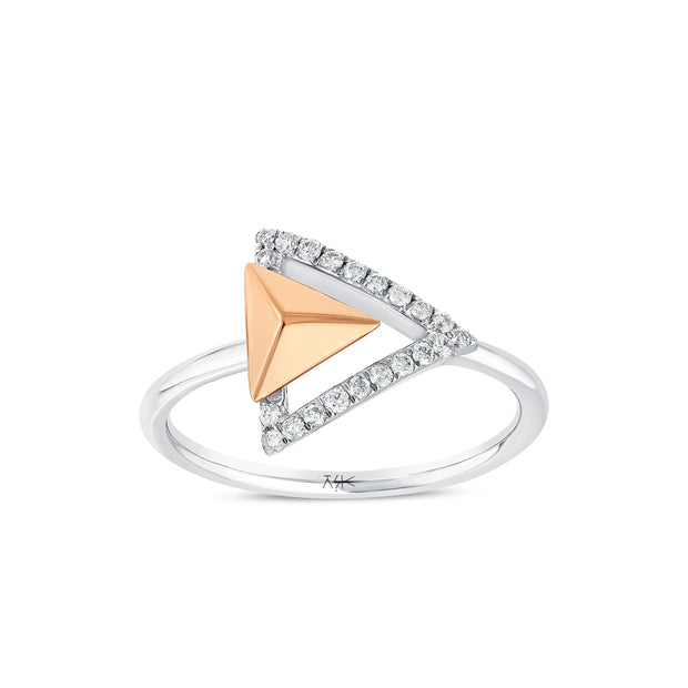 0,13 Karat Pırlantalı Özel Tasarım Yüzük