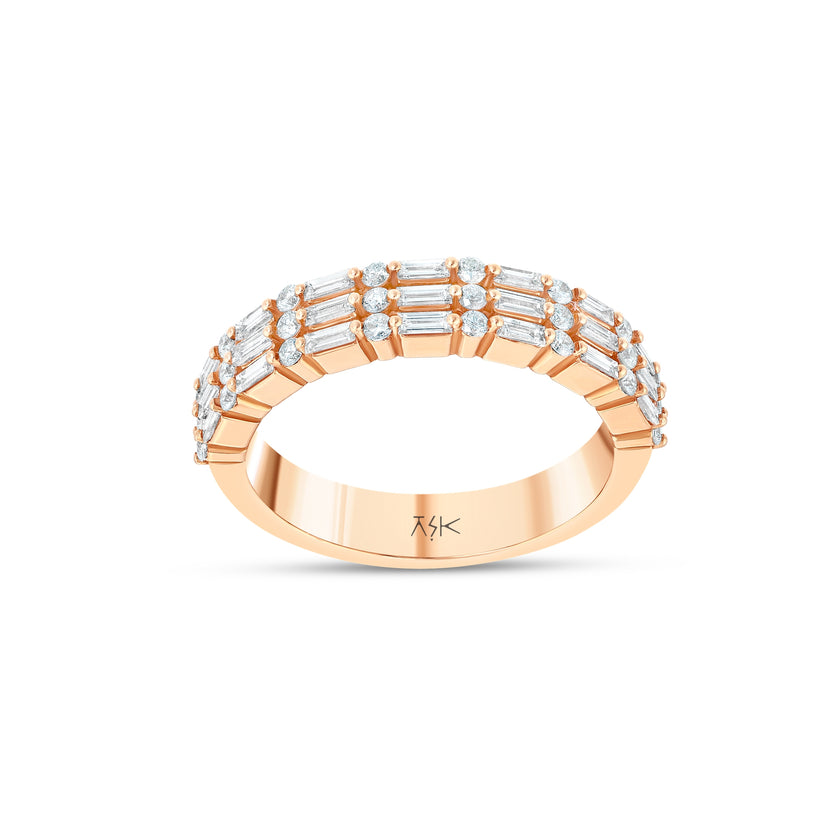 0,70 Karat Pırlantalı Özel Tasarım Yüzük