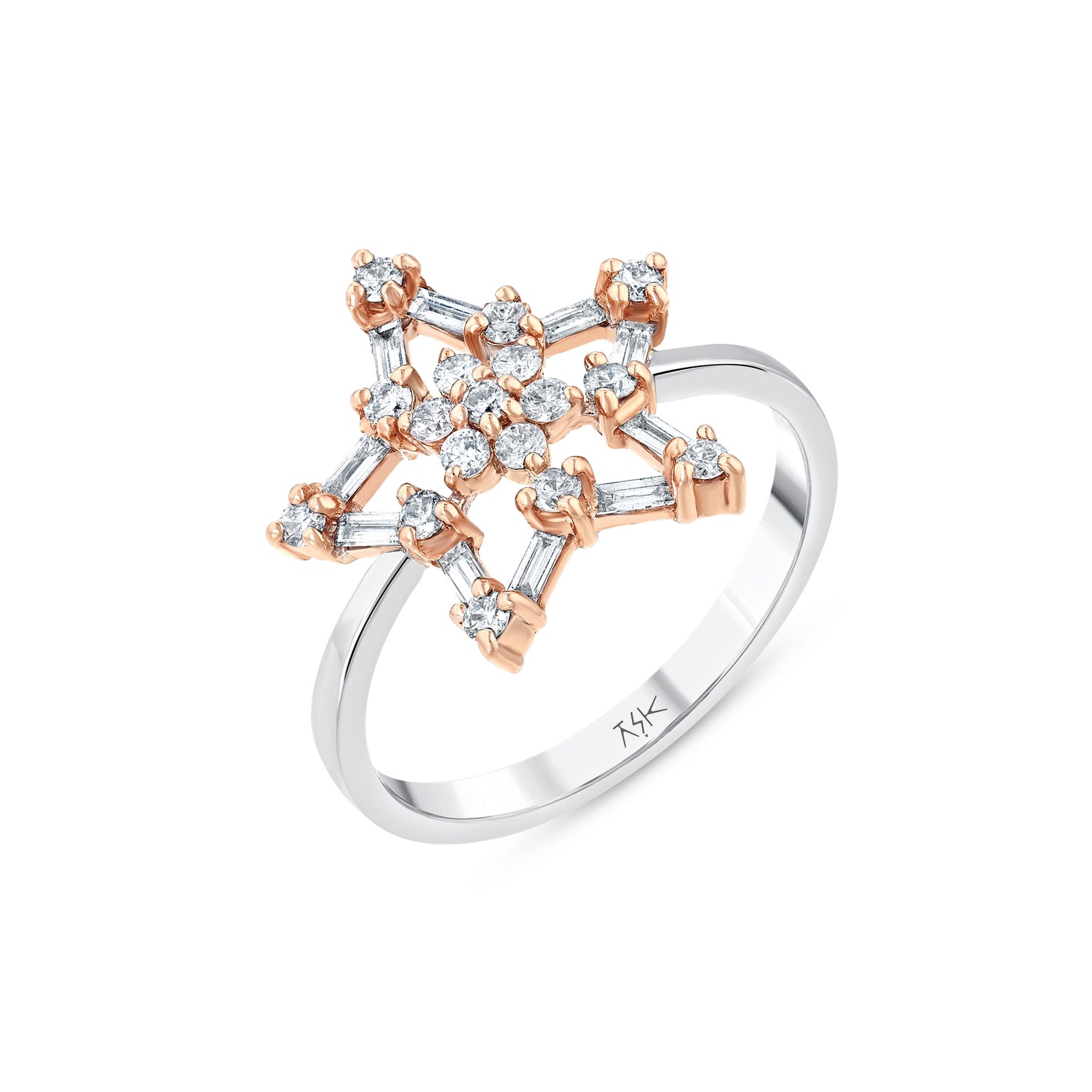 0,50 Karat Pırlantalı Özel Tasarım Yüzük