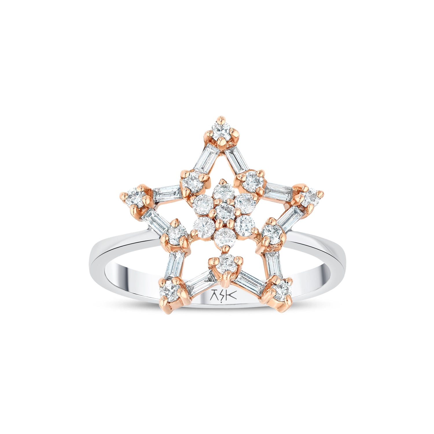 0,50 Karat Pırlantalı Özel Tasarım Yüzük