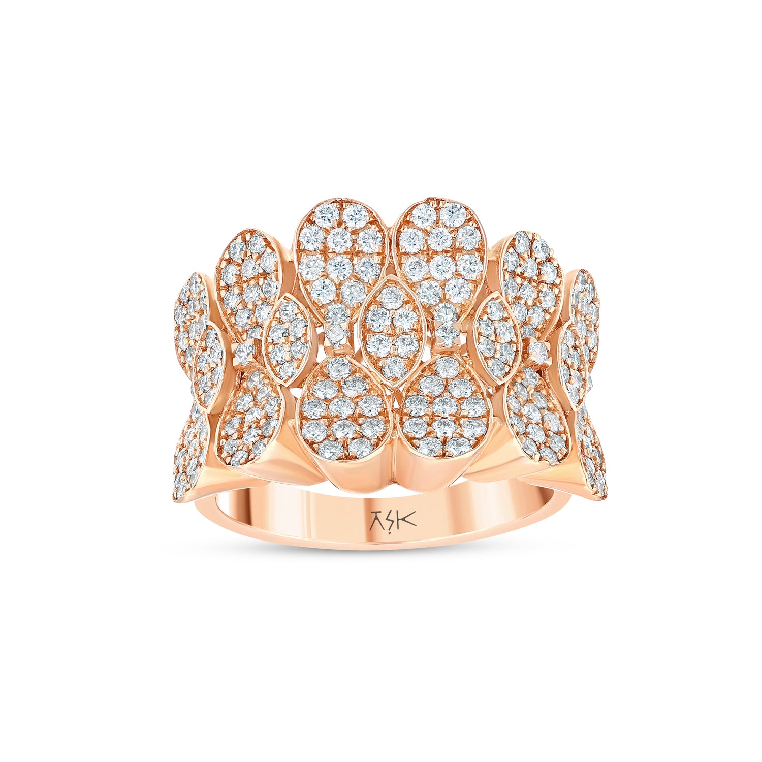 1,26 Karat Pırlantalı Özel Tasarım Yüzük