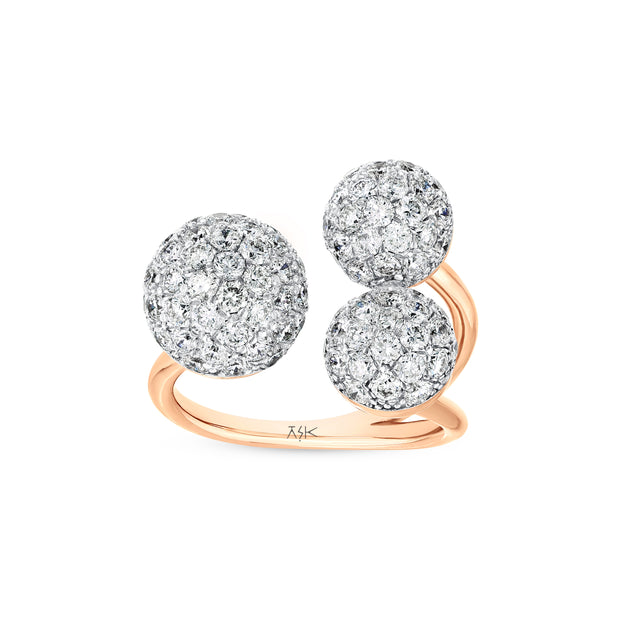 2 Karat Pırlantalı Özel Tasarım Yüzük