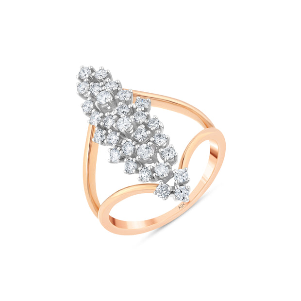 0,73 Karat Pırlantalı Özel Tasarım Yüzük