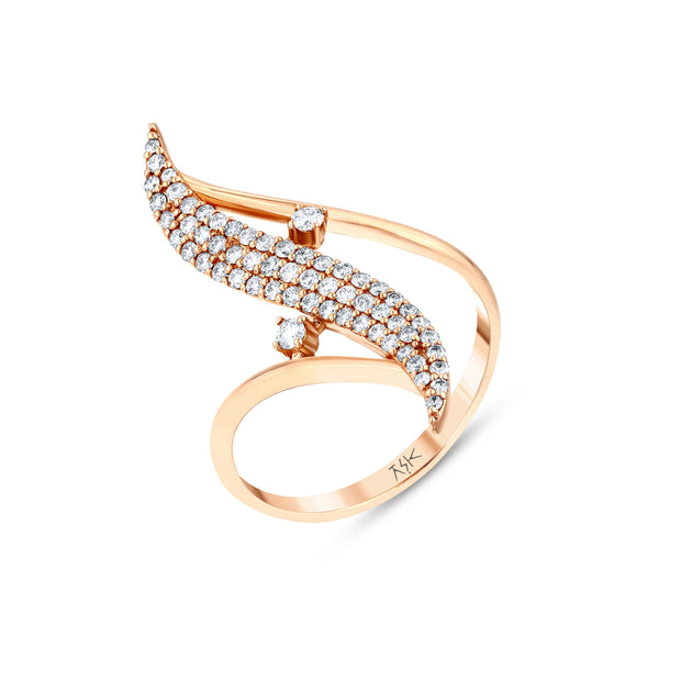 0,39 Karat Pırlantalı Özel Tasarım Yüzük