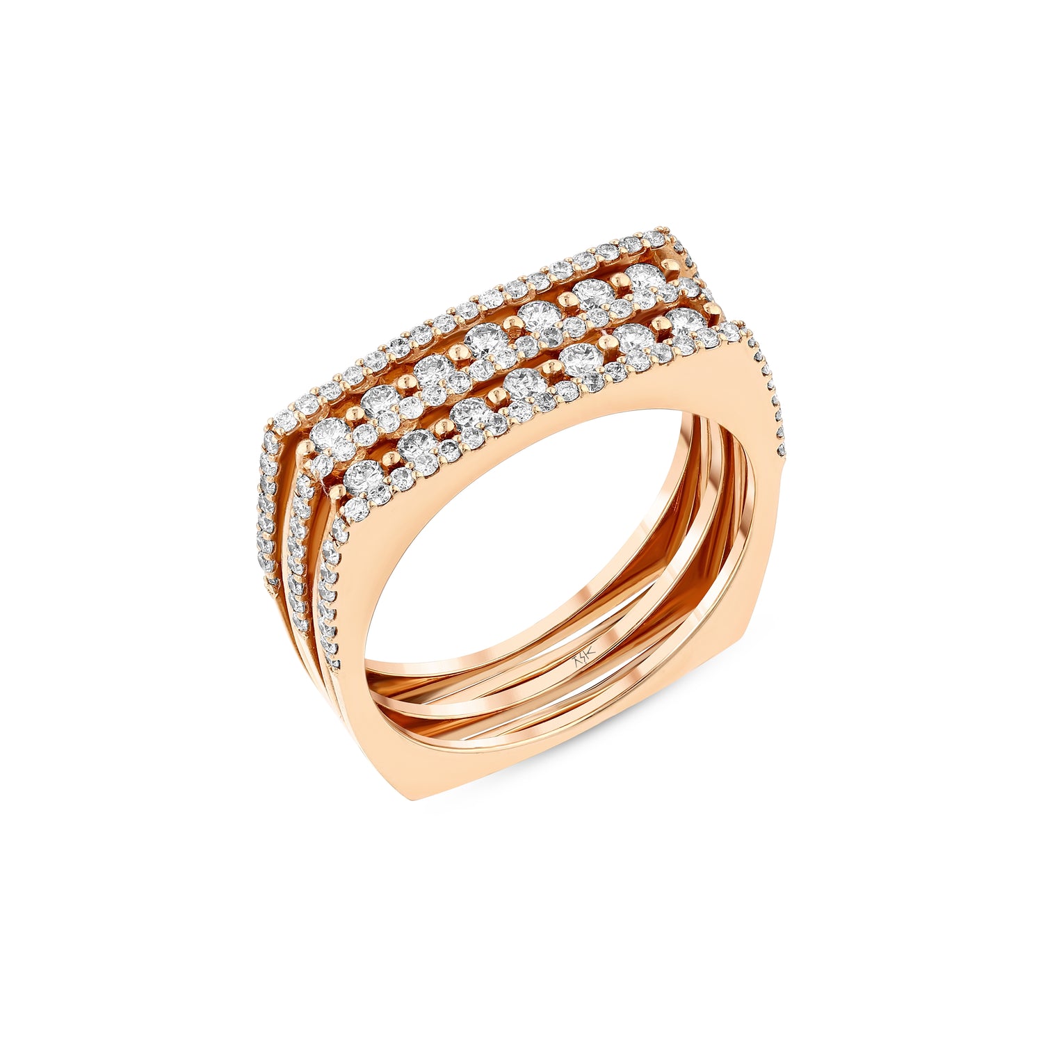 0,62 Karat Pırlantalı Özel Tasarım Yüzük