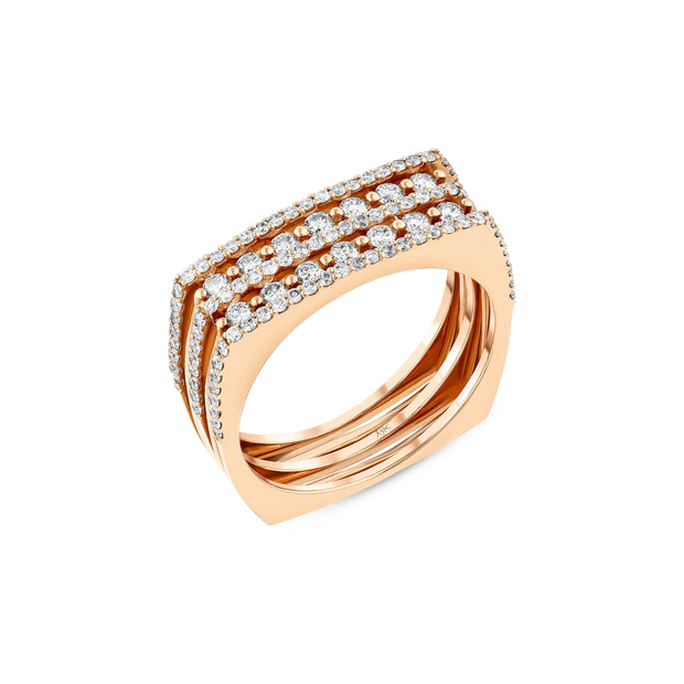 0,62 Karat Pırlantalı Özel Tasarım Yüzük