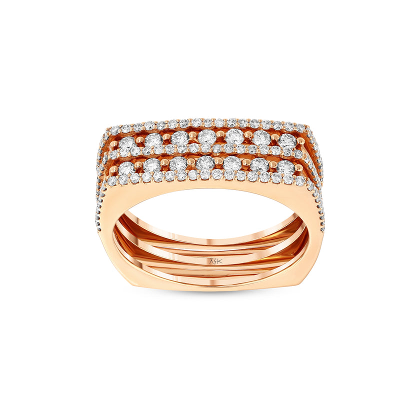 0,62 Karat Pırlantalı Özel Tasarım Yüzük