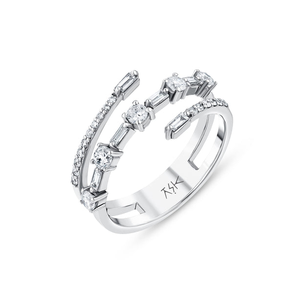 0,54 Karat Pırlantalı Özel Tasarım Yüzük