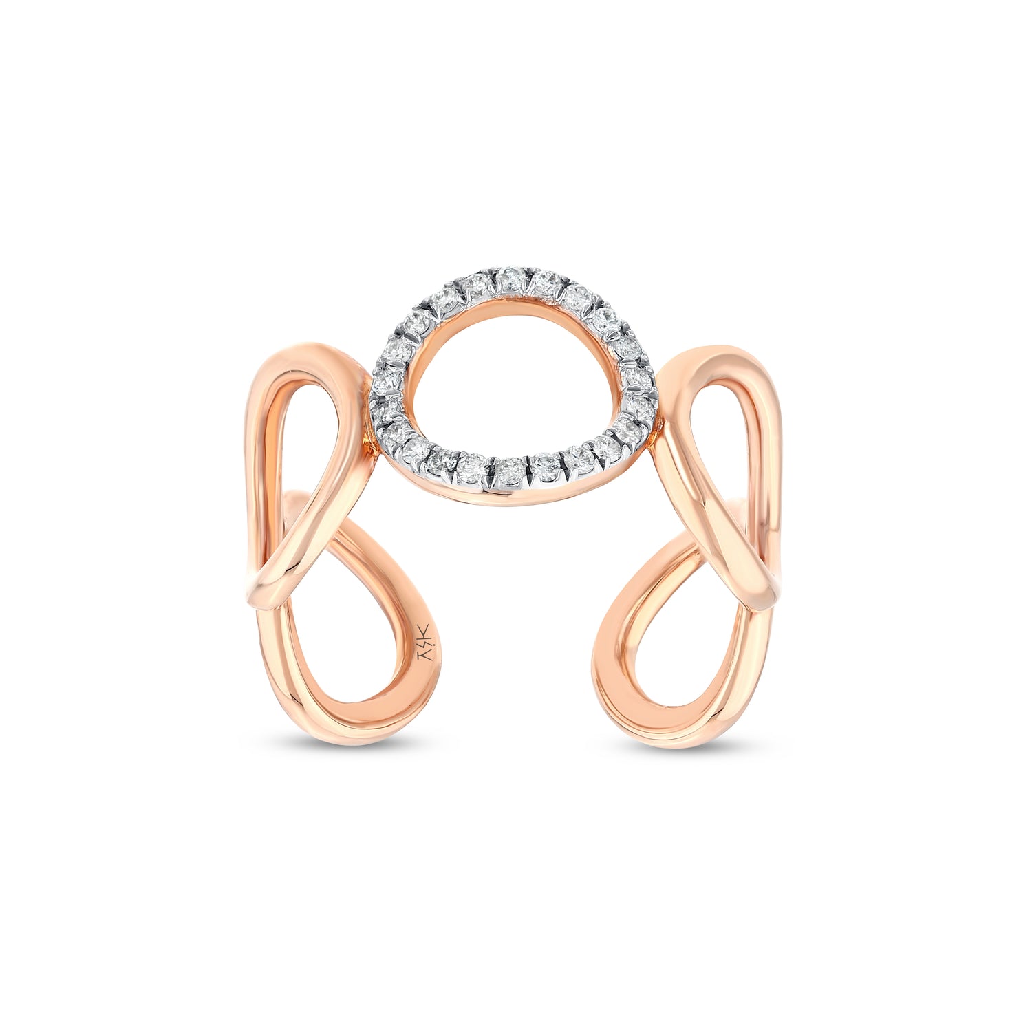 0,13 Karat Pırlantalı Özel Tasarım Yüzük