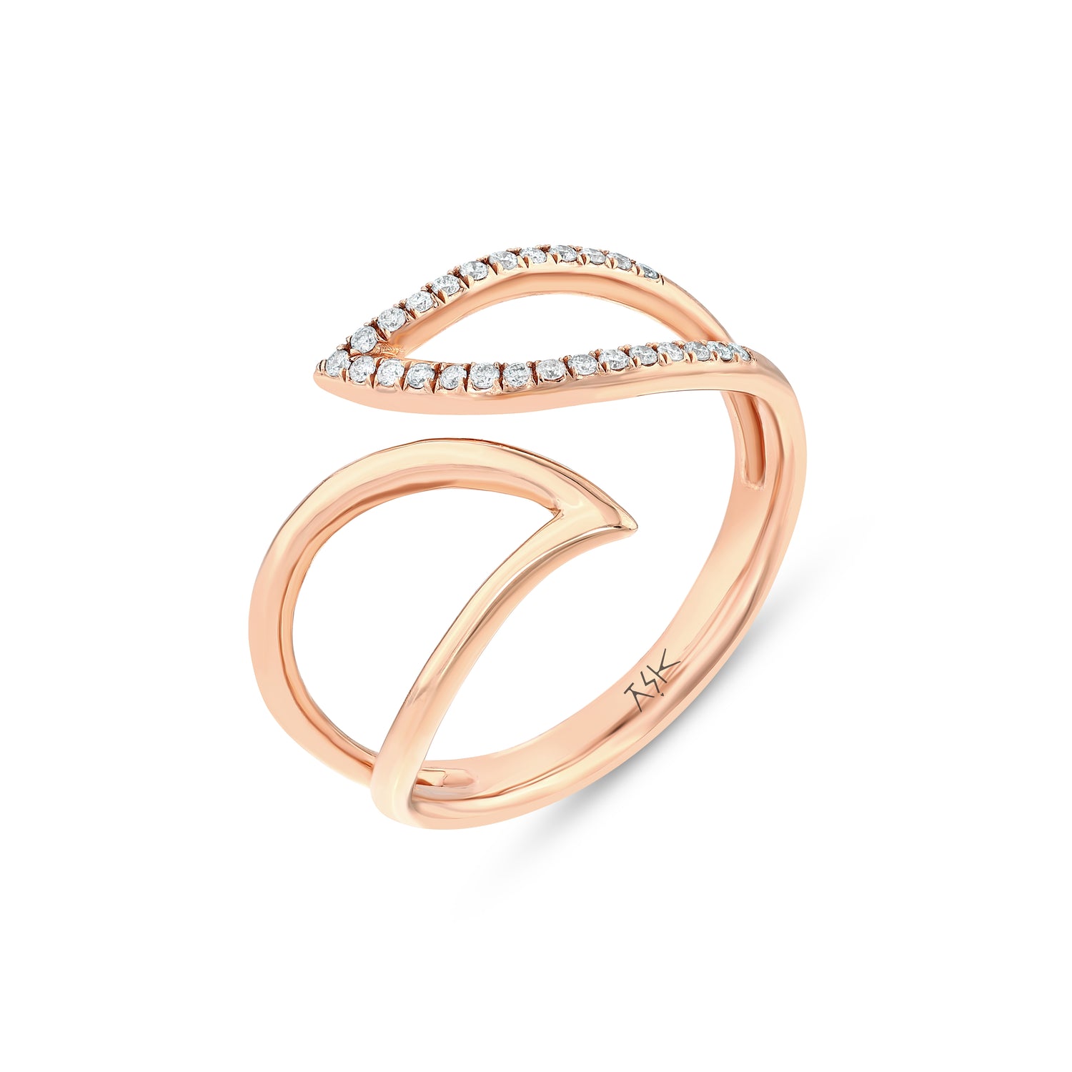 0,10 Karat Pırlantalı Özel Tasarım Yüzük