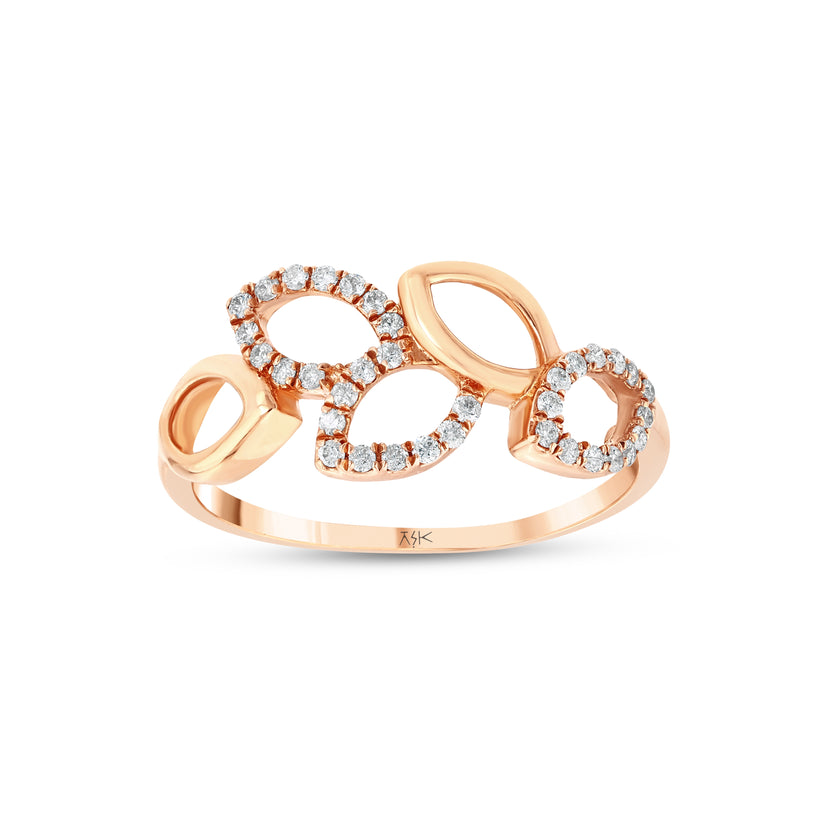 0,16 Karat Pırlantalı Özel Tasarım Yüzük