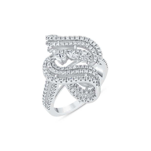 0,90 Karat Pırlantalı Özel Tasarım Yüzük