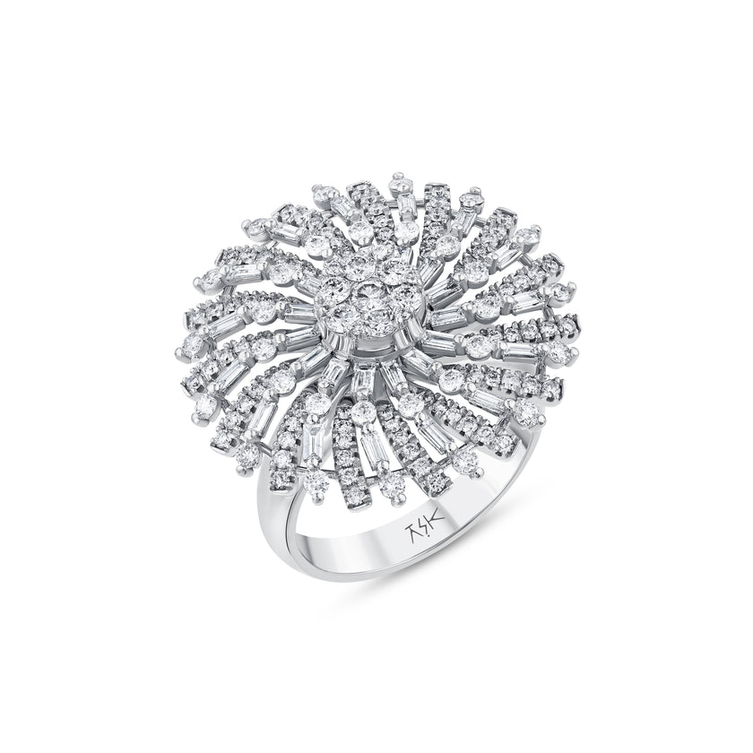 1,55 Karat Pırlantalı Özel Tasarım Yüzük