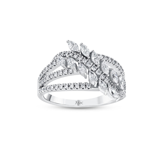 0,80 Karat Pırlantalı Özel Tasarım Yüzük