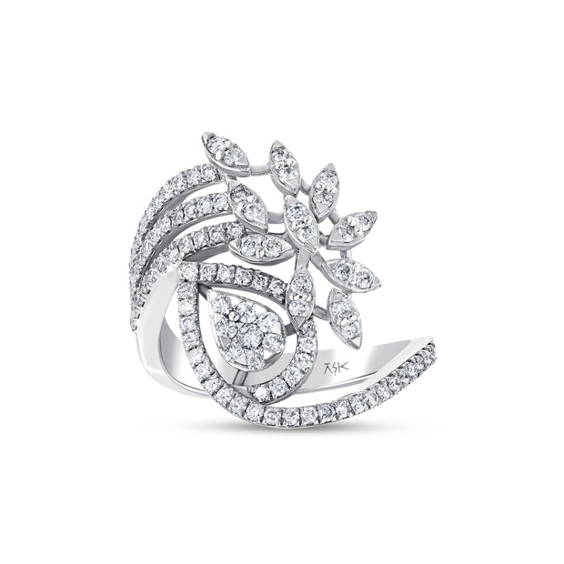 0,80 Karat Pırlantalı Özel Tasarım Yüzük